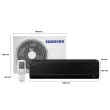 Ar Condicionado Split HW Samsung WindFree Black Edition 22000 BTUs Quente/Frio Inverter 220V AR24CSECABTXAZ